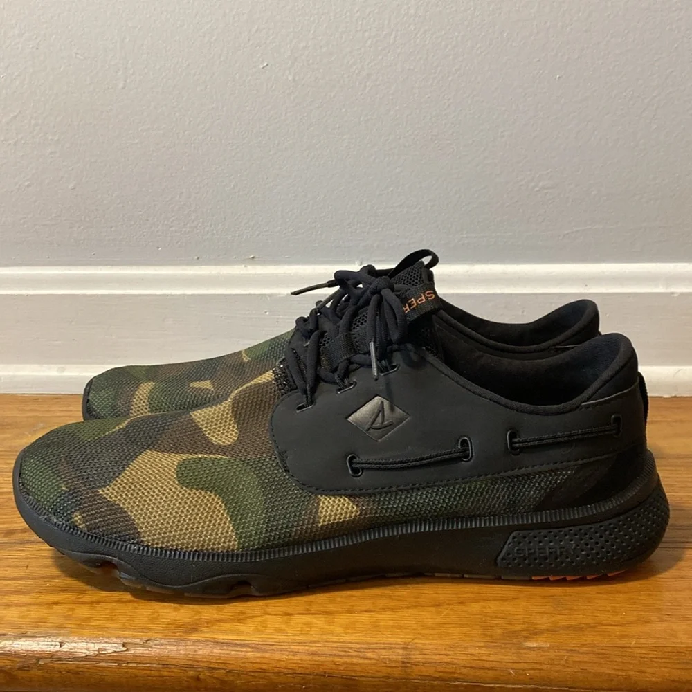 Sperry Camouflage Boating Quick Dry Sneakers